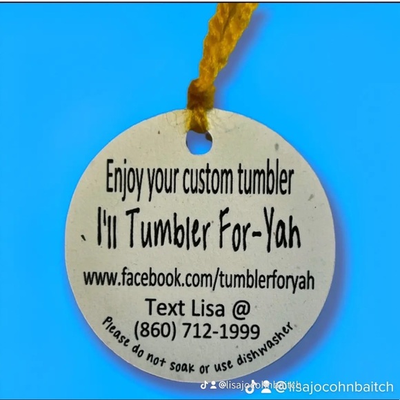 One personalized Name CHRISTMAS 16 ounce tumbler, lid and straw, bpa-… - Picture 2 of 2